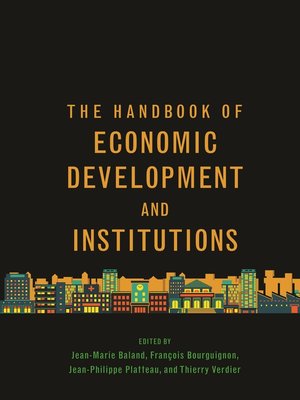 cover image of The Handbook of Economic Development and Institutions
